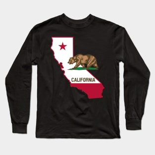 California State Flag Long Sleeve T-Shirt